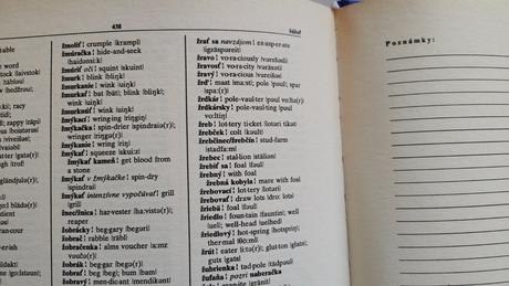 Slovensko-anglický prekladový slovník, 