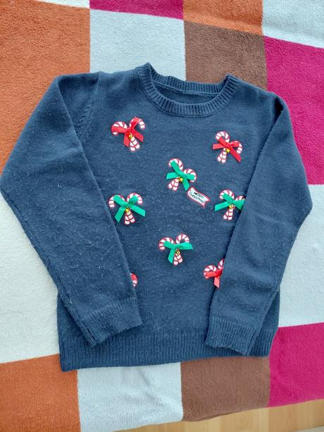 Pulover vianocny - vel.146, 146