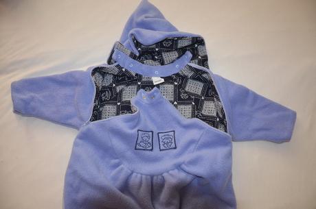 Dievčenská fleecová kombinéza, loana,68