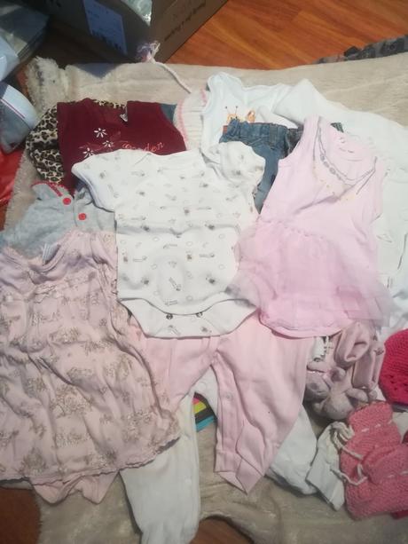 Jesenný balík dievča 56 - 68 už aj s poštou 32 ks, 68–80