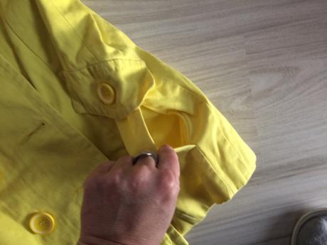 Žlté sako, nenosene, 10 eur, next,152