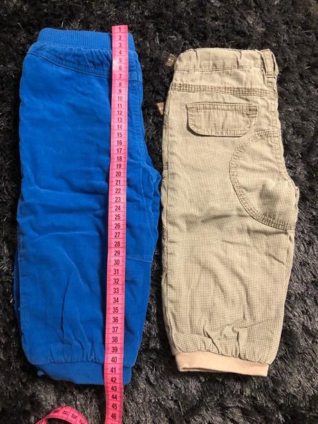 Zateplené nohavice, f&f,80