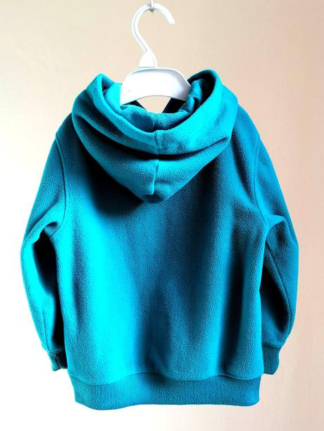 Tyrkysová fleec-mikinka, palomino,104