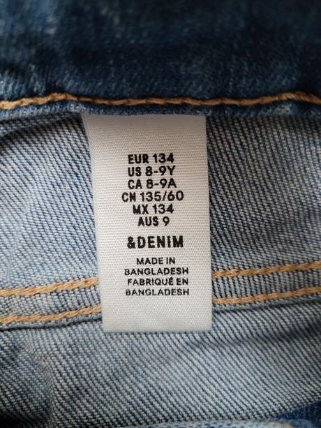 Šortky na traky h&m, h&m,134