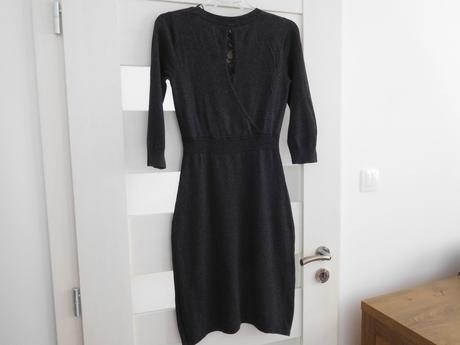 Šaty dámske zero 34, upletové pružné. 3/4 rukáv,, 34