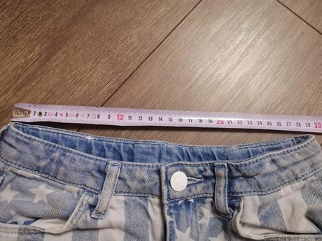 Riflove kratasy 8-9, h&m,134