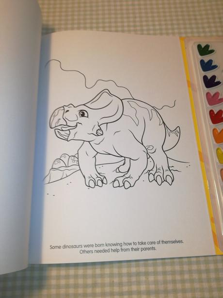 Dinosaurs prehistoric pals poster paint nau21, 