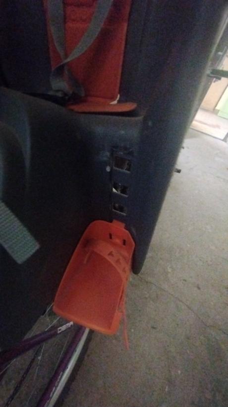 Detská sedačka na bicykel, 