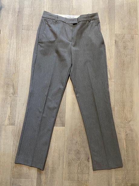 Dámske sivé nohavice s pukmi reserved, reserved,s