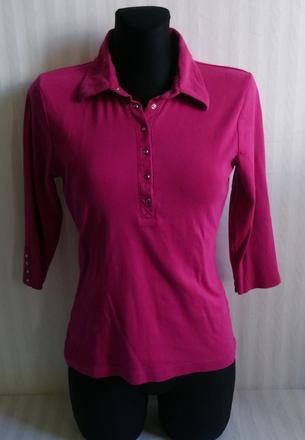 Dámsky elastický sýto ružový top, concept, m