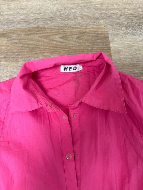 Ružová elastická blúzka med, s