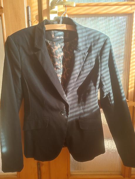 Čierne sako, f&f,l