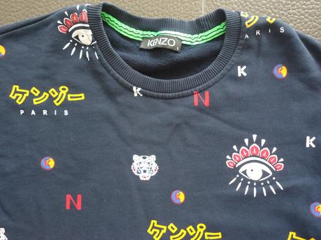 Mikina v štýle kenzo, l