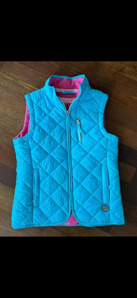 Dievčenská jazdecká vesta little sister, 110