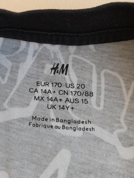 Tričko, h&m,164