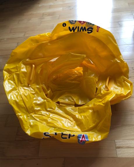 Žlté unisex plávacie koleso do 11 kg, 