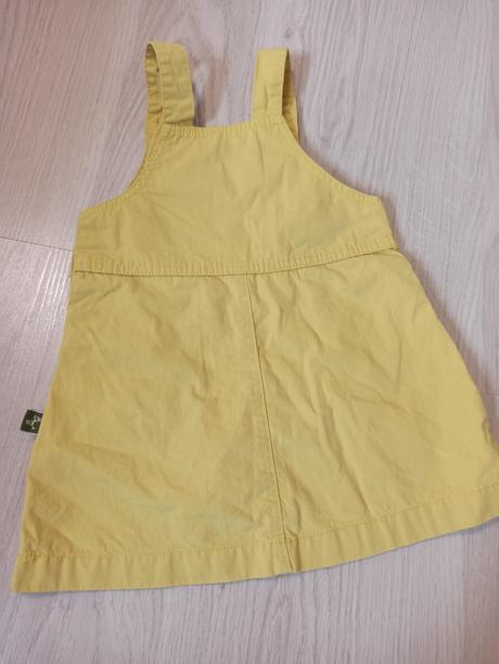 Žlto zelená sukňa na traky so zebrou, 92