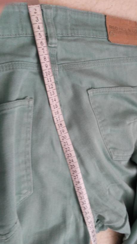Zelené džínsy, authentic,32