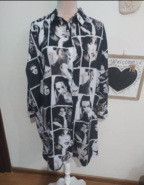 Košeľové šaty, l / m / s