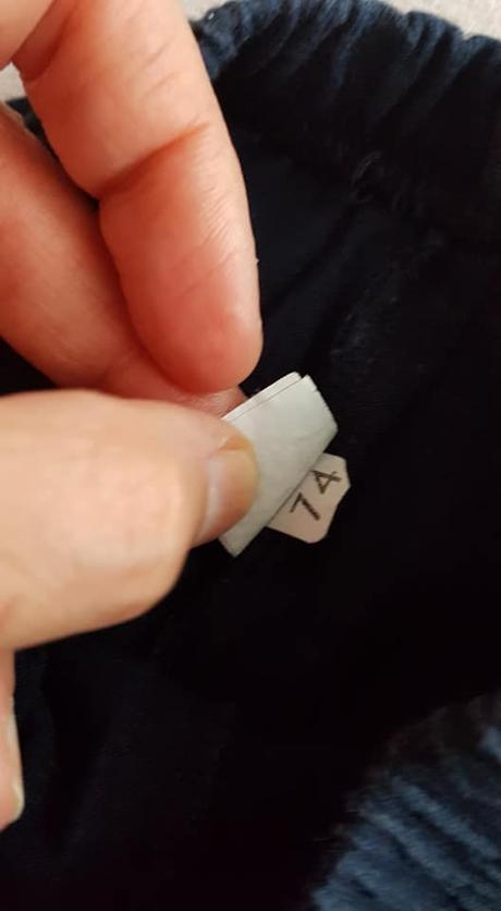 Teplákové nohavice č.74, baby service,74