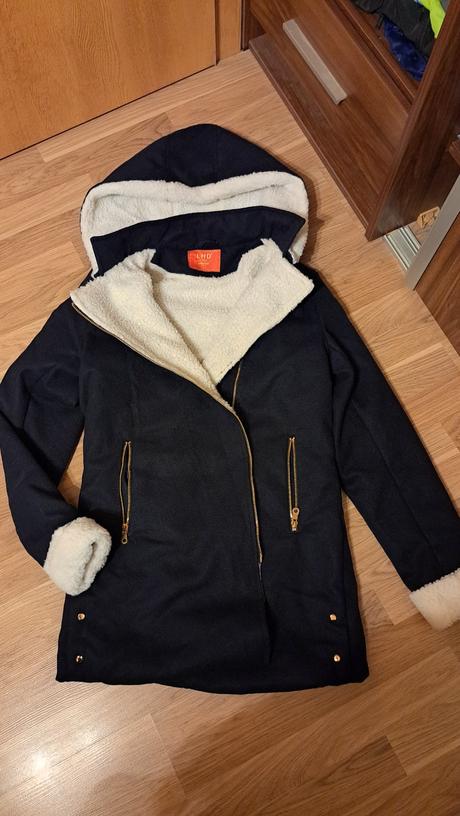 Hruby kabat s kapucnou vel.l, l