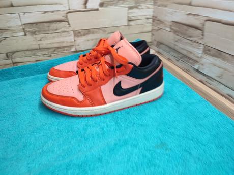 Air jordan 41- kožené oranžové tenisky, air jordan,41