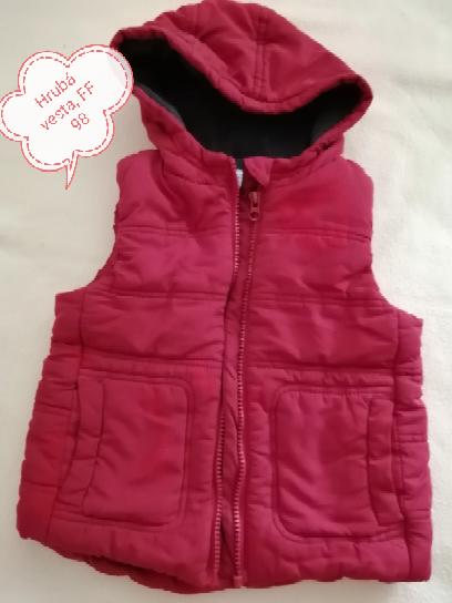 Teplá vesta, f&f,98