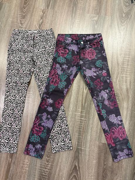 John baner - štylove dievcenske nohavice 146, 146