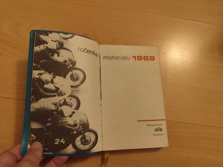 Ročenka motoristu 1969,
