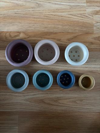 Skladacie silikónové poháriky, 