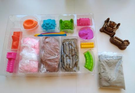 Kinetický piesok s formičkami, 