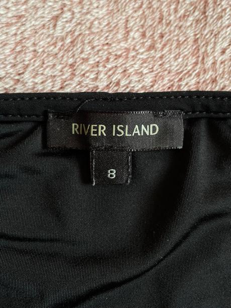 Elegantné asymetrické šaty, river island,xs