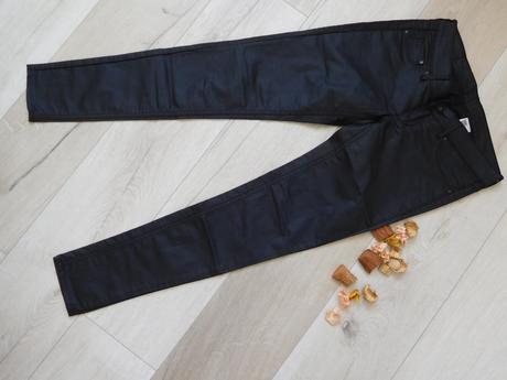Čierne polakované nohavice dámske  / dievčenské xs, xs