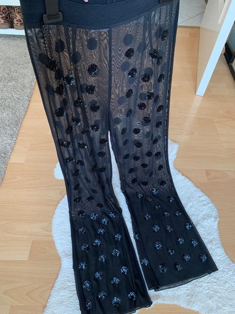 Priesvitné nohavice na plavky, zara,s