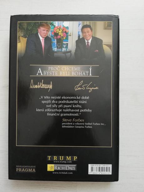 Proč chceme aby ste byli bohatí - trump a kiyosaki, 