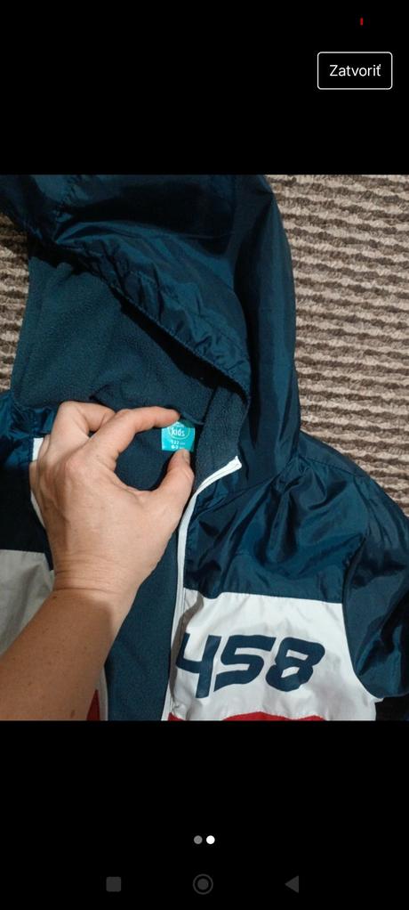 Prechodná vetrovka, pepco,122