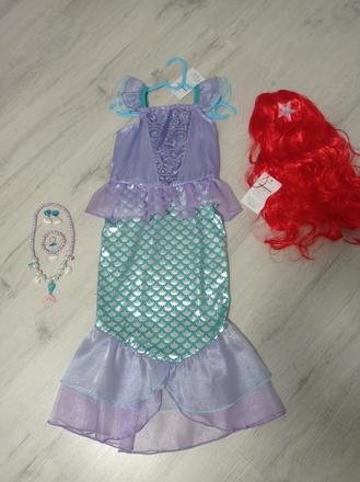 Ariela morská panna detský kostým, 