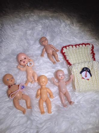 Igra bábiky, retro, 