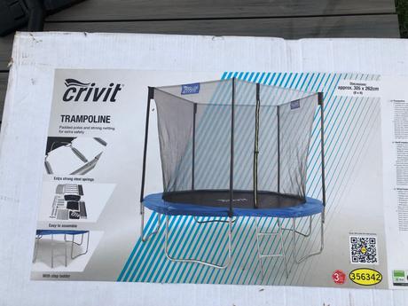 Trampolína 305x262cm, 150-199 cm