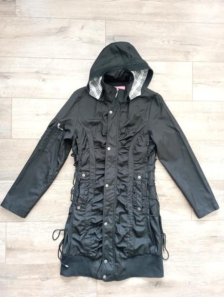 Dlhá prechodná bunda 38/40, 176