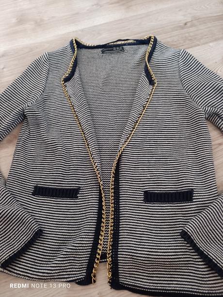 Pekný pasikavý blejzer, atmosphere,m