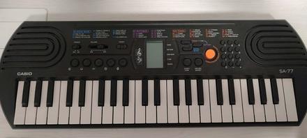 Detské klávesy/keyboard casio sa 77, 