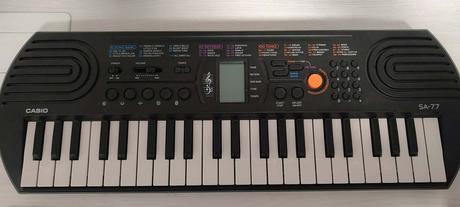 Detské klávesy/keyboard casio sa 77, 