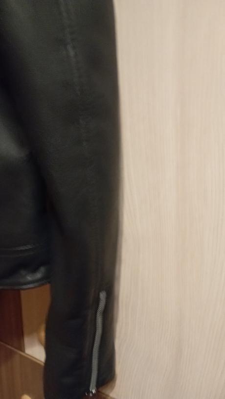 Pánska, chlapčenská koženkova bunda, c&a,xs