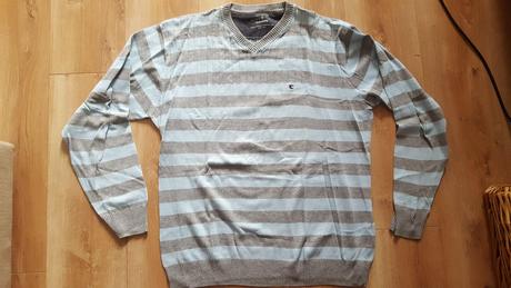 Pruhovaný sveter l, l