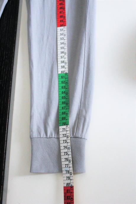 Jersey tepláky sivé, h&m,134