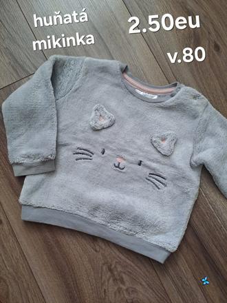 Huňatá mikinka, 80