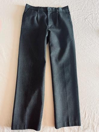 M&s sivé elegantné nohavice vel.134, marks & spencer,134