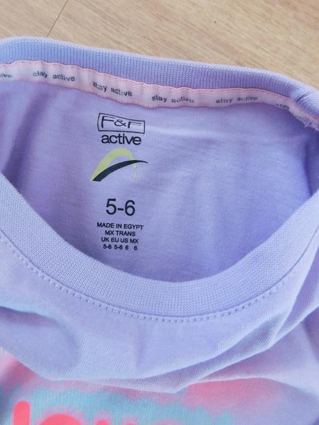 Športové tričko, f&f,116