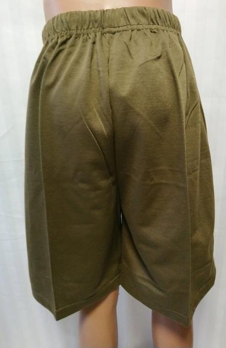 Chlapč. hnedé šortky šport, era fashion, 158, 158
